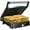 ABC19, variant on YASHE 1200W Panini Grill Press - Non-Stick, Easy Clean Sandwich Maker with Dual Heating & 180° Opening for Perfectly Toasted Sandwiches and Steaks