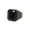 Black, variant on PAURO Men's Stainless Steel Vintage Punk Square Black Gemstone Ring for Wedding Statement Size 11