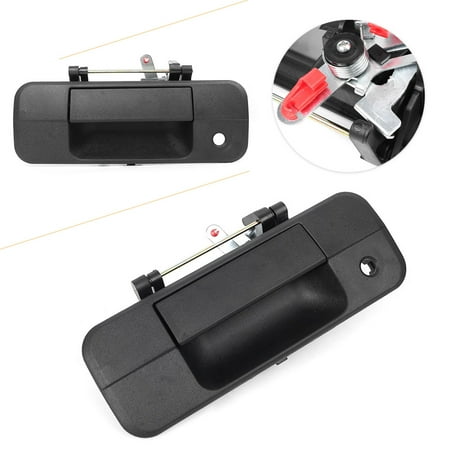 GZYF Replacement Rear Tail Gate Tailgate Handle Textured w/lock hole