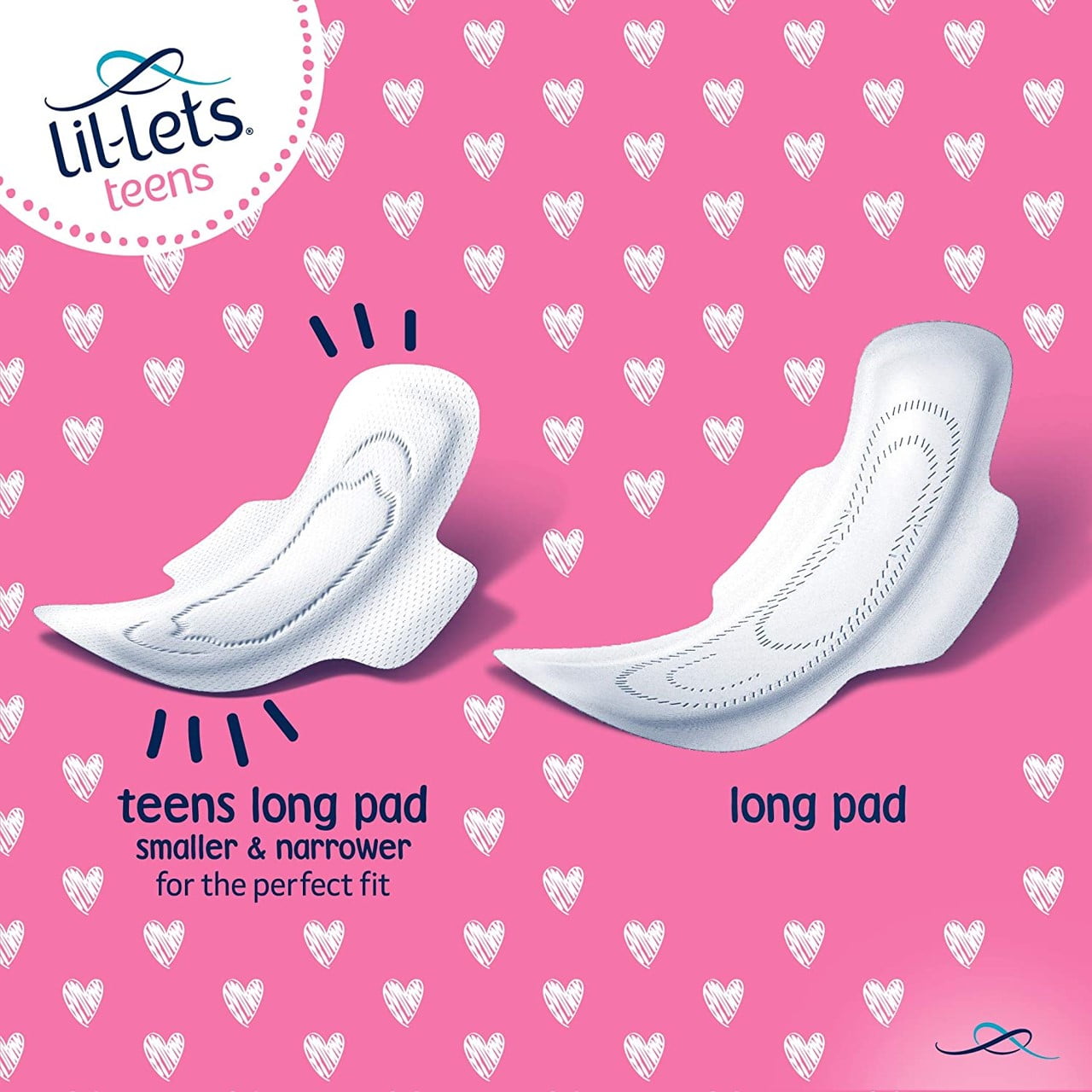 Lil-Lets Teens Long Pads with Wings - Mega pack x 60 – Lil-Lets UK