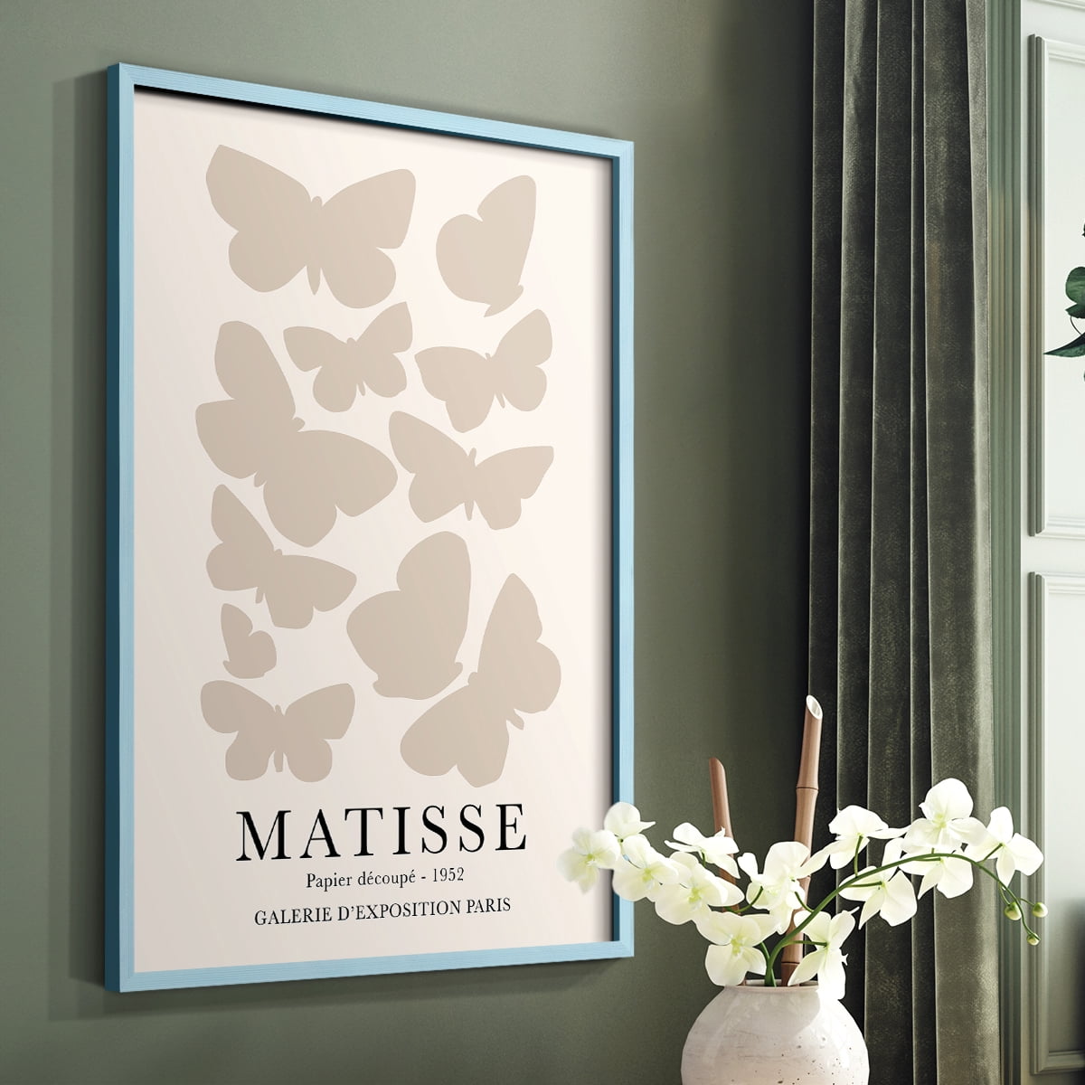 Matisse CCXII in Solid Wood 8 x 10 Framed Print