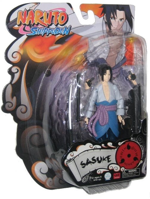 Naruto Shippuden 4" Sasuke toynami FIGURE-RARE 