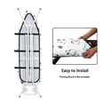 thumbnail image 4 of HELLHERO Ironing Board Cover Elastic Edge Protection Covers with Hook and Loop Ironing Board Protector Cover for Household Items(No Padding), 4 of 5