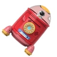 thumbnail image 2 of Rocket Piggy Bank Contraseña Lindo Banco de Monedas Recordatorio de Voz Inteligente para niños niñas Rojo, 2 of 12
