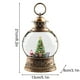 thumbnail image 2 of Bola de nieve navideña con caja de música, farol de muñeco de nieve a pilas, decoración navideña para mesa | Farol de nieve brillante con figura de Papá Noel | Decoración para fiestas en interiores,, 2 of 8
