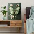 thumbnail image 5 of Qisvanset Framed Canvas Wall Art 12x16 Inch Green Butterfly Floral Nature Home Office Decor, 5 of 5