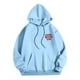 thumbnail image 5 of MHFRRA Sudadera con Capucha Estampada para Uso Diario Sudadera Informal para Mayor Comodidad y Estilo En Actividades Deportivas y de Ocio Azul claro, 5 of 5