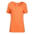 thumbnail image 3 of Boxercraft BW2404 Ladies Care Free Tee-Mandarin-S, 3 of 4