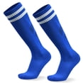 thumbnail image 2 of Calcetines de fútbol antideslizantes, transpirables, para adultos y niños, hasta la rodilla, 2 of 7