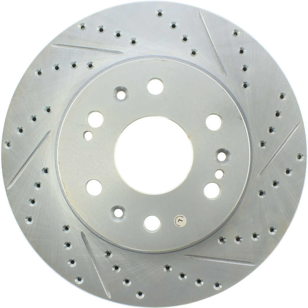 StopTech Select Sport 07-11 GM Silverado 1500 Slotted and Drilled Left Front Rotor Fits select: 2005-2019 CHEVROLET SILVERADO, 2007-2018 CHEVROLET TAHOE