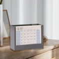 thumbnail image 6 of Two In One Pen Holders, 2025 Desk Calendar, Multifunctional Desk Storage Box, Stylish Organizer, Plastic Material, Monthly Calendar, Photo Frame, For Home Office, 6 of 6