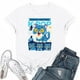 thumbnail image 1 of Nvse-Movie Kpop Demon Hunters T-Shirt Summer Tshirts Casual Loose Girls T Shirt Korean Pop Anime Style Tee with Huntrix Movie Print, Streetwear Aesthetic#White 2XL, 1 of 4