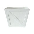 thumbnail image 4 of koolsoo Resin Planter Box Country Style Simple Plant Pot for Garden Hotel Home Decor White, 4 of 9
