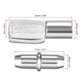 thumbnail image 3 of Uxcell Shelf Support Peg 3 Styles Furniture Shelf Bracket Pegs 0.2" 0.24" 0.28" Pin with Hole Silver Tone , 60 Pack, 3 of 7