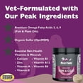 thumbnail image 2 of Kala Health PeakTails Skin & Coat Support for Dogs – 90 Chewable Tablets with MSM, Fish Oil, Omega-3 & Omega-6 – Supports Healthy Skin, Shiny Coat, 2 of 9