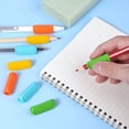 thumbnail image 4 of Pencil Grips, 8 Pcs Ergonomic Silicone Pencil Grips Writing Aid Grip Pen Grips Pencil Holder, 4 of 5
