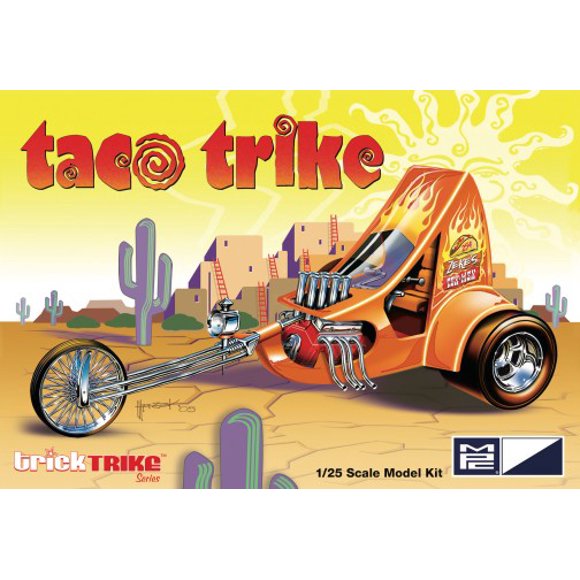 MPC8 93 MPC Kit de Modèle Skill 2 Taco Trike Trick Trikes Série Modèle à l'Échelle 1-25