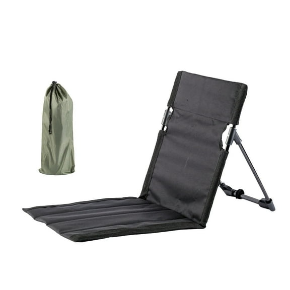 TOPRenddon Portable Folding Camping Chair with Adjustable Backrest – Heavy-Duty 600D Fabric, Cup Holder & Carry Bag for Beach, Hiking, Fishing, Outdoor Events