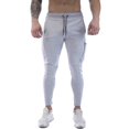 thumbnail image 4 of Vedolay Work Pants for Men Drawstring Casual Loose Pants with Pockets Straight Leg Pants Grey,XL, 4 of 4