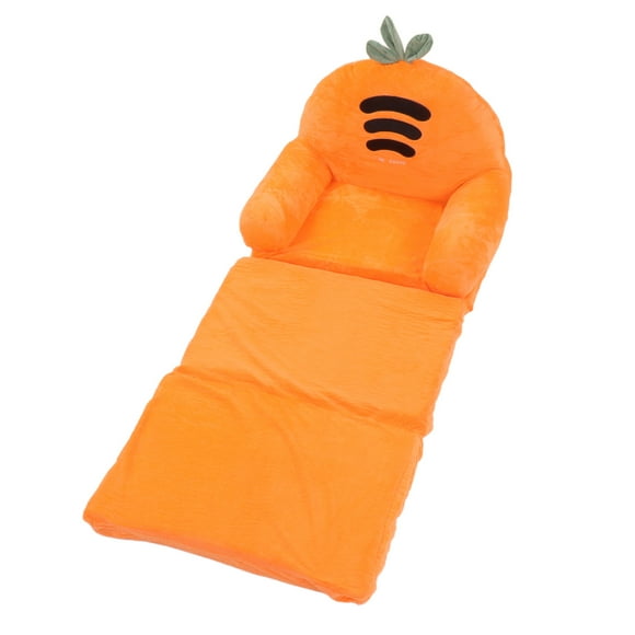 Folding Kids Couch Baby Sofa Backrest Girl Lazy Toddler Cartoon Armchair Sofa Bed Carrot Princess Small Cute Bed Couch Sofas