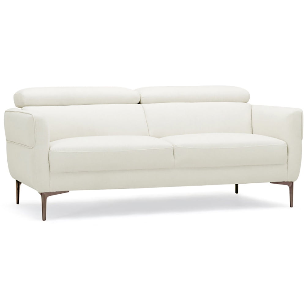Finihen Loveseat Sofa, Modern Loveseat Sofa Couch, 72.5 Inch Modern Fabric Loveseat Sofa Couch with Adjustable Headrest, for Living Room, Bedroom, White Finihen Loveseat Sofa, Modern Loveseat Sofa Couch, 72.5 Inch Modern Fabric Loveseat Sofa Couch with Adjustable Headrest, for Living Room, Bedroom, White