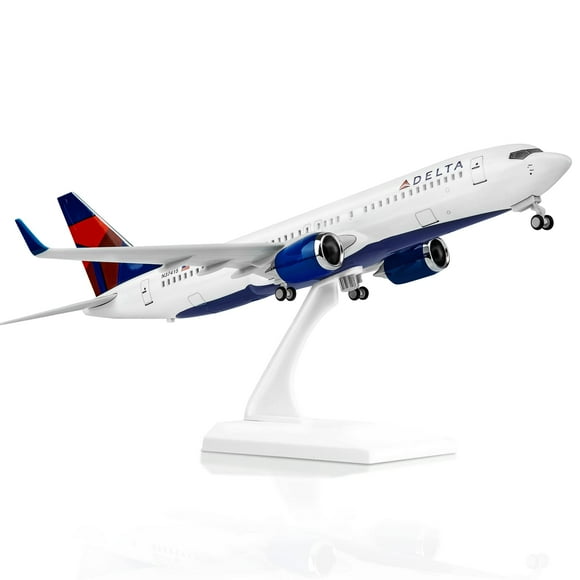 Joylluoan 1:130 Model American Delta Model Plane Alloy Diecast Airplanes Model Airplane