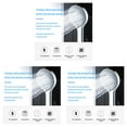 thumbnail image 1 of maskred Portable Multi-modes Adjustable Plating Replacing High Pressure Sprayer Household Toilet Sprinkler Type1 3Set, 1 of 6