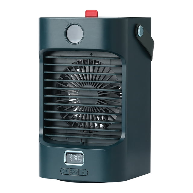 Ventilador de refrigeración por agua con cabeza móvil de escritorio, enfriador de aire portátil portátil con carga Usb Wmkox8yii FSASFJB540