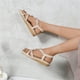 thumbnail image 5 of Amzcrzy Zapatos de mujer,Zapatos de mujer,Zapatillas de mujer, Zapatos planos de moda de verano para mujer, con punta abierta, ropa de abrigo, sandalias para mujer Sandalias Mujer Zapatillas De Casa, 5 of 5