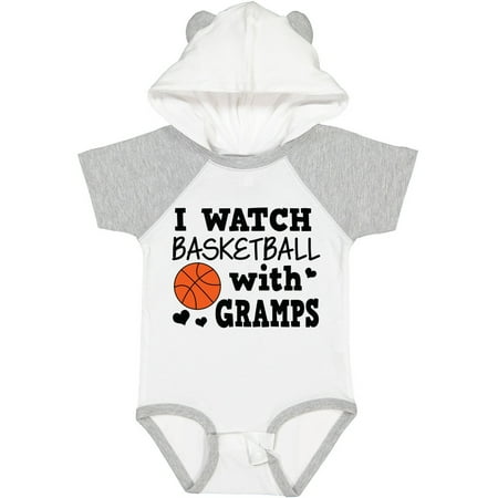 

Inktastic I Watch Basketball with Gramps Gift Baby Boy Bodysuit