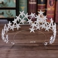 thumbnail image 7 of Meidiya Bling Rhinestone Star Crown Headbands for Women Teens Girls Birthday Wedding Tiara Bridal Hair Pieces, 7 of 7