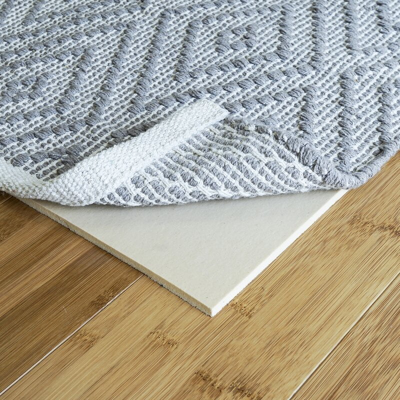 Cloud Comfort Memory Foam Cushioning, Waterproof Rug Pad For Hardwood Floors