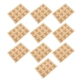 thumbnail image 2 of Sticker Light Brown Kraft Paper 10 Sheets 1.5x1.5in, 2 of 9