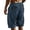 EJ10- Navy, variant on Domzle Casual Shorts for Men Elastic Waist Drawstring Baggy Corduroy Beach Shorts Comfy Golf Summer Shorts with Pockets Navy 5XL