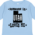 thumbnail image 4 of Inktastic Someone in Utah Loves Me Vacation Boys or Girls Long Sleeve Toddler T-Shirt, 4 of 5