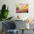 thumbnail image 4 of SUMAAFU Rainbow Clouds Wall Decor Canvas Art Ready To Hang Home Decor 20x16in, 4 of 6
