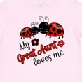 thumbnail image 4 of Inktastic My Great Aunt Loves Me with Cute Ladybugs Boys or Girls Baby T-Shirt, 4 of 5