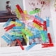 thumbnail image 4 of Bewildely Clip para fotos de 100 piezas, pinzas colgantes transparentes, pinza para ropa, abrazadera para decoración del hogar, accesorio de Type2 NO2, 4 of 6