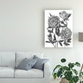 thumbnail image 3 of Trademark Fine Art 'Flowers in Grey V' Canvas Art by Melissa Wang, 3 of 4
