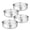 8 Inch, variant on Cake Pan Set Of 4 Stainless Steel Baking Round Pans Tins Bakeware For Birthday Wedding Leak-proof & Easy Clean Mirror Finish Releasing 11 Inch