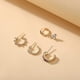thumbnail image 3 of 8pcs Ear Studs Set Inlaid Tri En Earrings For Use, 3 of 4