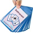 thumbnail image 5 of 20 Pcs/Set Instrument Flash Cards | Learning Toys Flashcards for Children Pre-K, Toddlers and Kids, 5 of 6