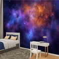 thumbnail image 2 of Peel and Stick Wallpaper Red galaxy Modern Art Wall Mural Decor Self Adhesive and Removable 100in x 144in, 2 of 8