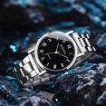 thumbnail image 4 of Joernso Men Quart Watch Round Dial Adjustable Strap No Delay Time-checking High Accuracy Exquisite Business Formal Wristwatch Timepiece, 4 of 8