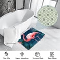 thumbnail image 3 of Flamingo Polyester Non-Slip Door Carpet Kitchen Mat Floor Rug - Machine Washable, 3 of 6
