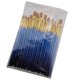 thumbnail image 3 of 50 Pieces Durable Painting Brushes Set with Aluminum Nylon for Artists Students Blue Color, 3 of 4