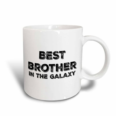 

3dRose Best Brother in the Galaxy - Ceramic Mug 15-ounce