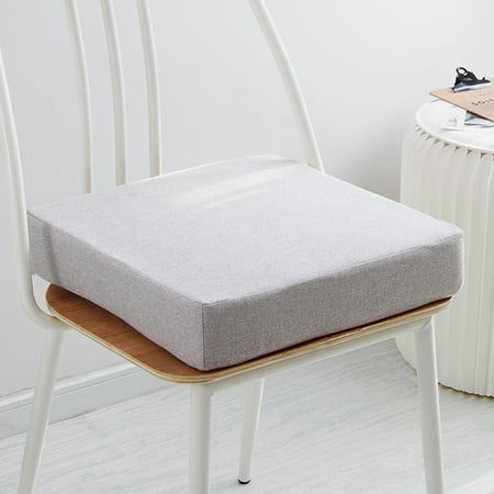 

Meiiso Promotional Offer! Anti-slip sponge Chair Pad Thickened Chair Cushions sofa Cushions Refurbished Cushions suitable for Indoor Tatami sofas Gray 15.6*15.6*1.95In Cushion