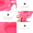 thumbnail image 4 of CATIEBYE Floating Beverage Cup Holder Inflatable Pool Cup Holder Rosy 3Pcs, 4 of 6