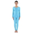 thumbnail image 2 of Traje de spandex para mujer BLESIY de Baile Tejido Elástico para Adultos Gimnasio Deportivo Transpirable, 2 of 6